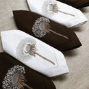 White Snowflake Dandelion Mats - myhomestore.com.pk