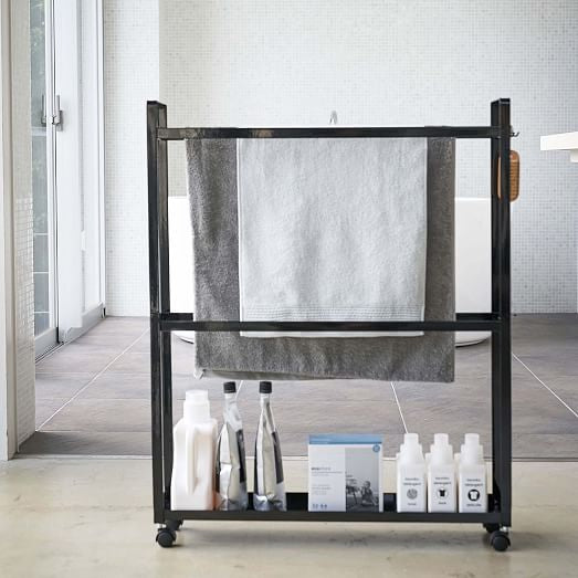 3-Tier Freestanding Multipurpose Holder with Heavy Duty Metal Shelving